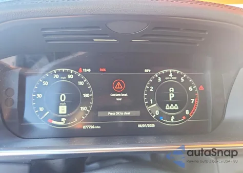 2022 Land Rover Range Rover Hse Westminster Edition z USA, uszkodzony, nr VIN SALGS2RU6NA459635